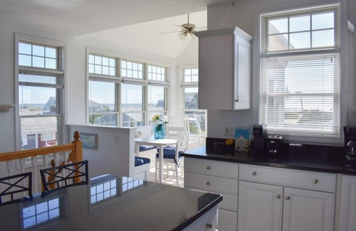 West Dennis House | Tastefully decorated vacation home with ocean and marsh views