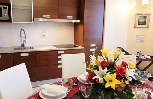 Verbania Apartment | Tastefully furnished 3-room apartment in a well maintained villa with private lake access
