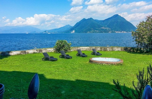 Verbania Apartment | Tastefully furnished 3-room apartment in a well maintained villa with private lake access