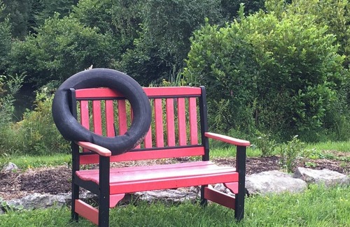 Hollowville RV Rental | Tentrr Signature Site - Honey Pot Farm Pond Paradise