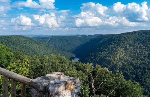 Gans RV Rental | Tentrr State Park Site - WV Coopers Rock State Park - Site I - Single Camp