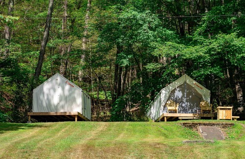 Millerton RV Rental | Tentrr State Park Site - NY Taconic State Park: Rudd Pond A - Double Camp
