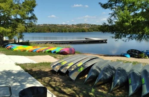 Burnet RV Rental | Tentrr State Park Site - Texas Inks Lake State Park - Site D - Double Camp