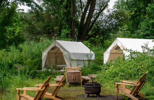 Woodbury RV Rental | Tentrr State Park Site - NY Harriman State Park - Tucked Away C at Silver Mine L