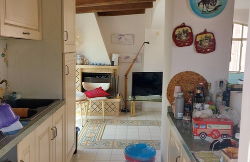 Santa Marinella House | Terrace on two levels, with beautiful panoramic sea view