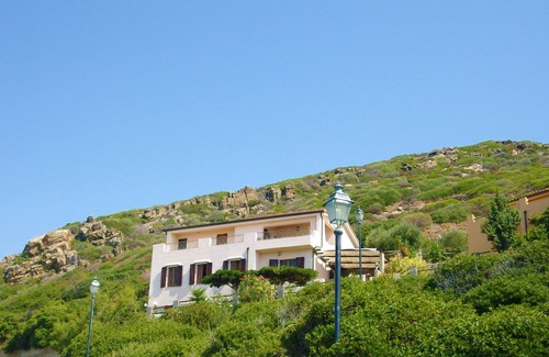 Marina di Gutturu Flumini House | Terrace with the best view