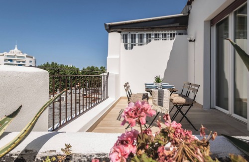 Misano Adriatico Apartment | Terrace with view of the harbor - 5 min to the beach
