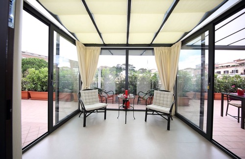 Quartiere XIII Aurelio Apartment | Terraced penthouse Vista San Pietro