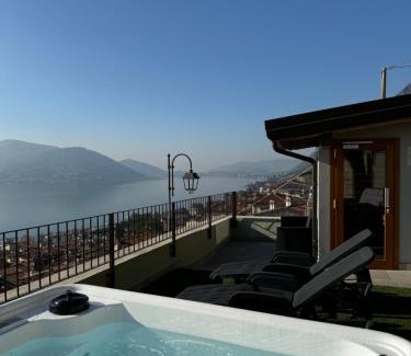 Predore Apartment | Terrazza sulle mura