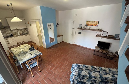 Acaya Apartment | The apartment is developed on two levels within a tourist village