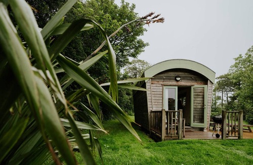 Camborne Cabin | 'The Arc' Self-contained eco hut, Nr St Ives, Cornwall