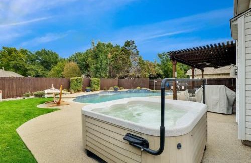 Fossil Creek House | The Best of DFW - Pool Hot Tub Cinema Room