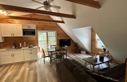 Black Mountain Cabin | The Bridge Retreat w/game room