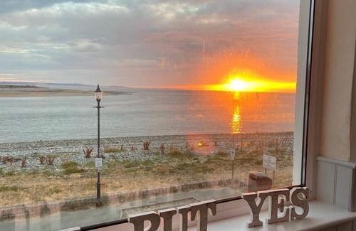 Conwy House | The Buoys - Beautiful beachside location, sunset views over Conwy Estuary