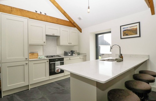 Vale of Glamorgan Cottage | THE BYRE, pet friendly, with hot tub in St Brides Major