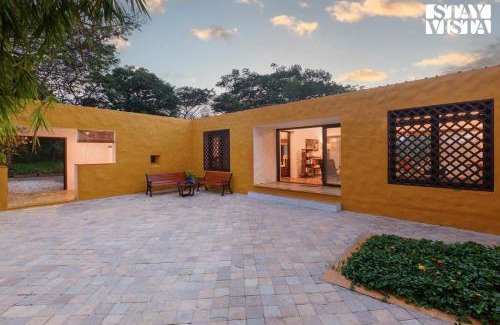 Zirad Villa | The Courtyard by StayVista - Private Pool with Rustic Charm, Vibrant Courtyard, Spacious Verandah & Garden