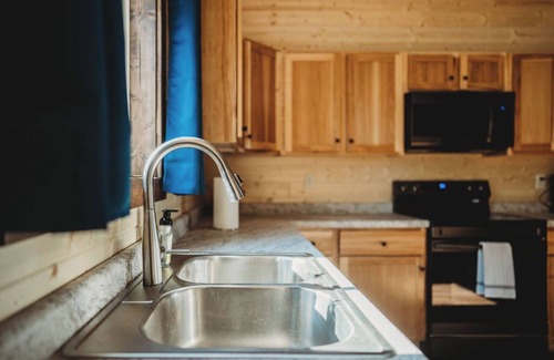 Spiritwood Cabin | The Coyote Inn, Experience the peace and tranquility of rural Jamestown.