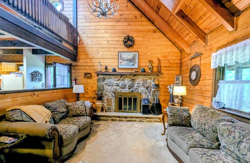 Nescopeck Cabin | The Cozy Cabin, 4 BR, 2 bath home on 5 private acres in NE PA. Family Friendly!