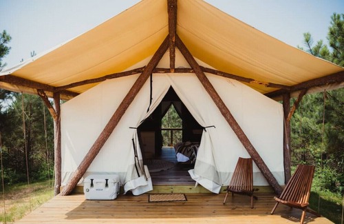 Cadiz RV Rental | The Creekview,Luxury Safari Tent