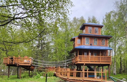 Palmer Cabin | The Eagle's Nest Treehouse Cabin