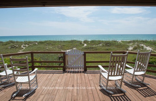 Atlantic Beach Cottage | The Exum Cottage - Beachfront in Atlantic Beach, North Carolina