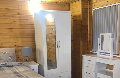 Saint Asaph Apartment | The Hedgehog Burrow - Lodge with private hot tub