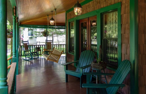 Inlet House | The Highland Lodge - 4th Lake Historic, Waterfront Home