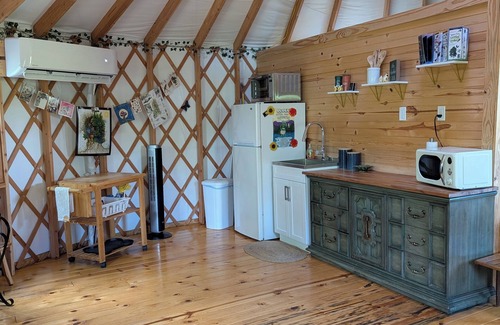Sweetwater Cottage | The Hive - Yurt on Hobby Farm