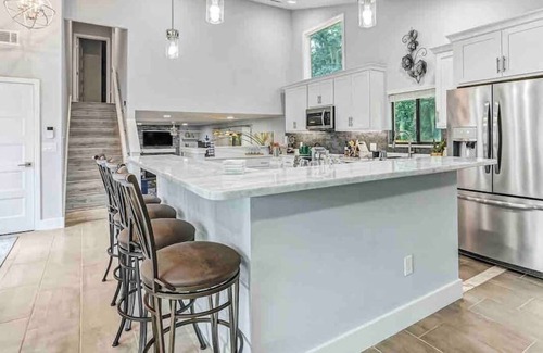 Neptune Beach House | The home has a brand new interior, as it was completely renovated adding ultra modern flare