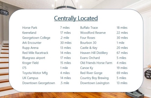 Georgetown House | The House On Main-Horse Park 11min/Walk Downtown