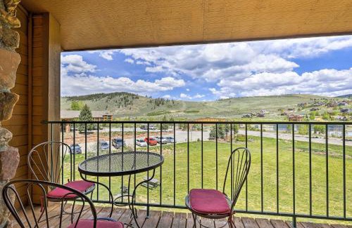 Granby Apartment | The Inn at Silver Creek Resort Retreat with Balcony!