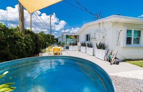 Cocoa Beach Condo | THE JUNI - Studio Steps to Beach + Downtown