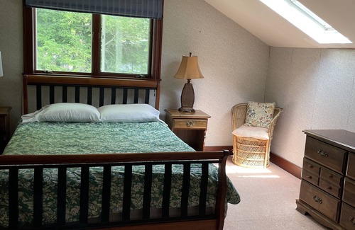 Ludington Resort | The Lake house is a beautiful house within 20’ of Hamlin Lake. Beautiful views.