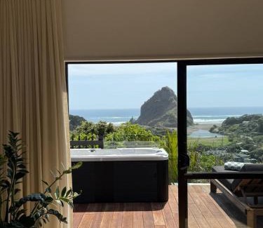 Piha House | The Little Louise's Luxury Romantic Retreat with Iconic Piha Views