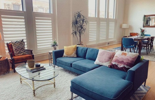 Downtown St. Louis Condo | The Luck Dragon Loft