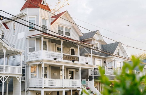 Ocean Grove House | The Melrose, 2D - Queen Bed & Bath: Romantic Getaway, Steps from the Beach, Cozy
