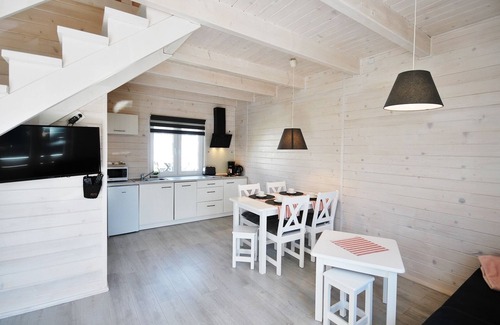 Grzybowo House | The newly built "White Cottage Lux", Grzybowo in Um Kolberg, 1-6 persons