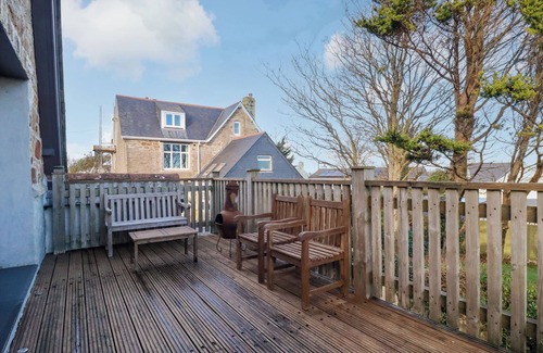 Crantock Cottage | THE OLD VILLAGE CHAPEL, pet friendly, with open fire in Crantock