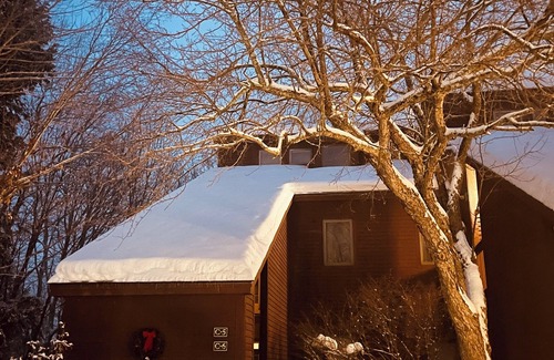 Ludlow Condo | THE OTTO: A Warm + Cozy Ski In Ski Out Lodge