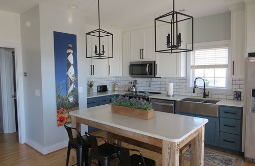 North Topsail Beach House | "The Palms" Oceanfront on Topsail Island, 2 BR - 2 BA Beach House - Awesome View
