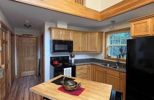 Rangeley House | The perfect basecamp haven begins with location. Secluded 3 bedroom 2 bath.