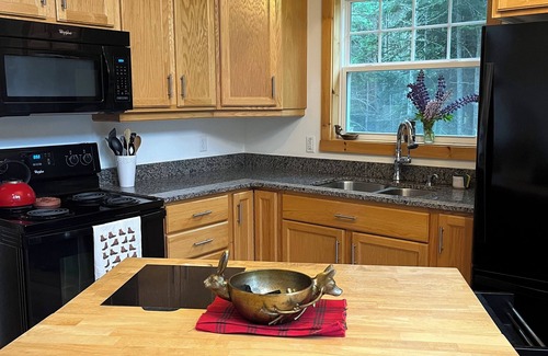 Rangeley House | The perfect basecamp haven begins with location. Secluded 3 bedroom 2 bath.