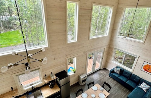 Chugiak Apartment | The perfect solution for families or groups, offering ample space and comfort for six in the serene Eklutna Valley.