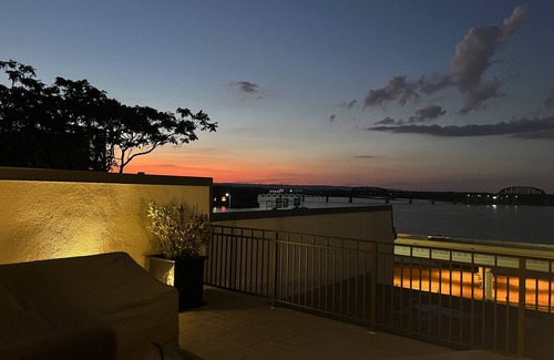 West Main Historic District Condo | The PRES@The 713! Penthouse Suite with private rooftop patio, on Bourbon Trail!