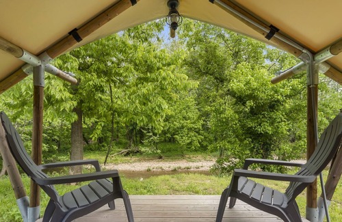 Peace Valley RV Rental | The Rainer- our smallest accommodation