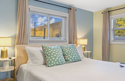 Cocoa Beach Apartment | The Shark Tank: Margaritaville, Steps to Beach, Shops & Downtown Cocoa Beach