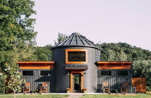 New Plymouth Cottage | The Silo Cottage *Hocking Hills 1st Grain bin/Silo Rental*