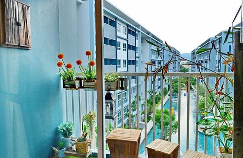 Hua Hin Apartment | The Trust - Perfect 1Br pool view 049