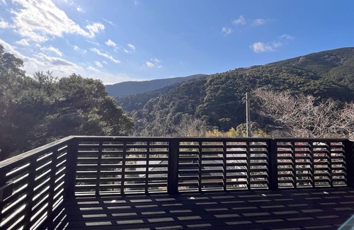 Atami Villa | The view from the balcony BBQ & star gazing party at a mountain villa in Atami