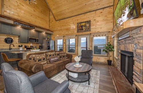 Chalet Village Cabin | The Views From Here Go On And On